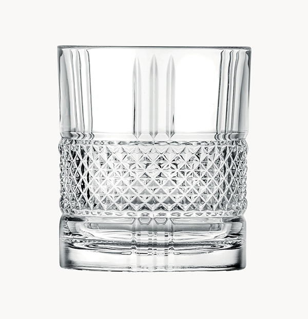 Elegante Italiaanse Kristallen Whiskeyglas (Geschenkset van 2)