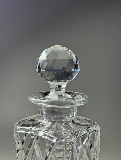 Antique Hand-Cut Crystal Decanter | Val Saint Lambert (c. 1908)