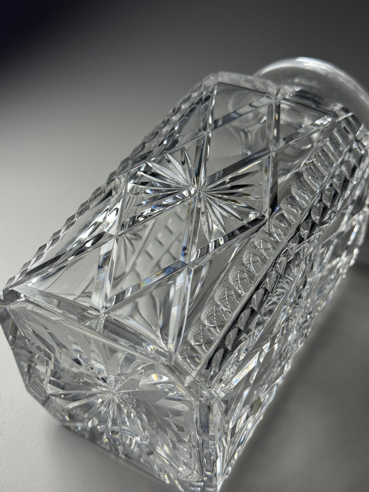 Antique Hand-Cut Crystal Decanter | Val Saint Lambert (c. 1908)