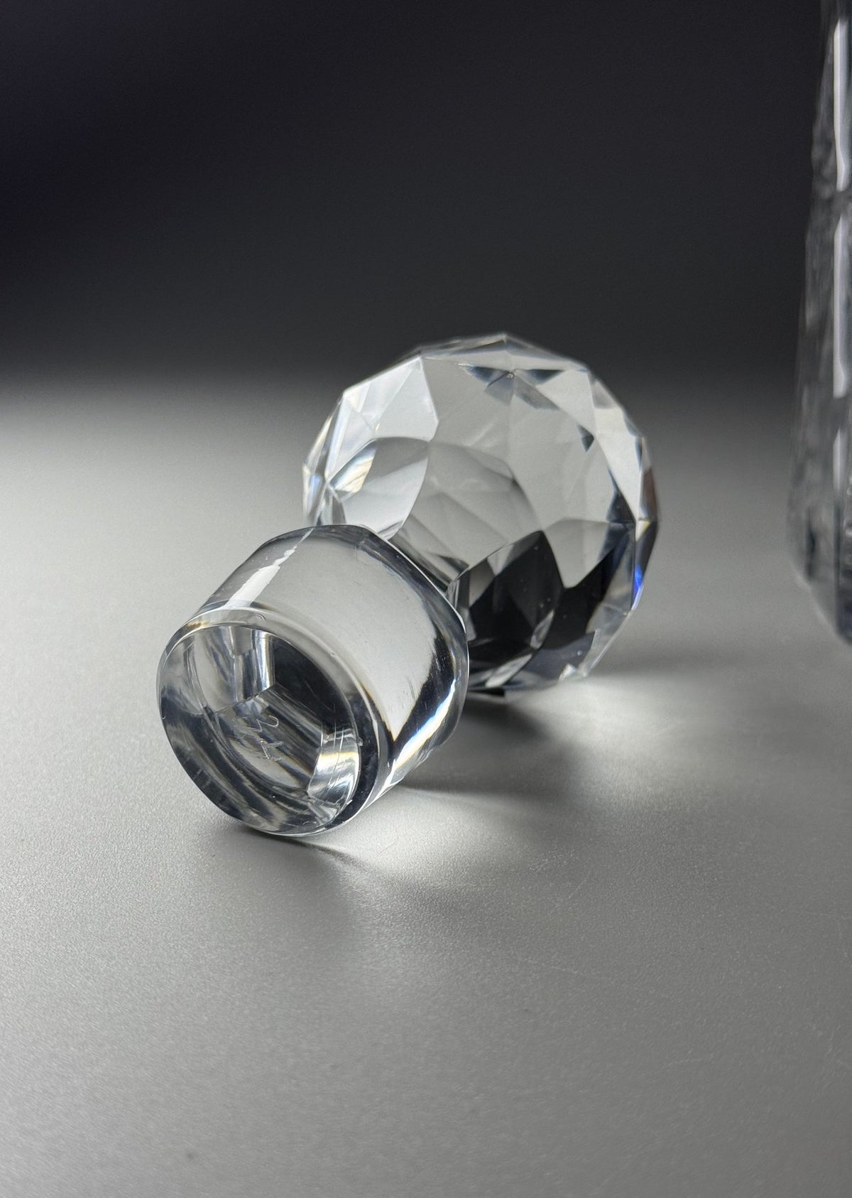Antique Hand-Cut Crystal Decanter | Val Saint Lambert (c. 1908)