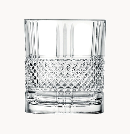 Elegante Italiaanse Kristallen Whiskeyglas (Geschenkset van 2)