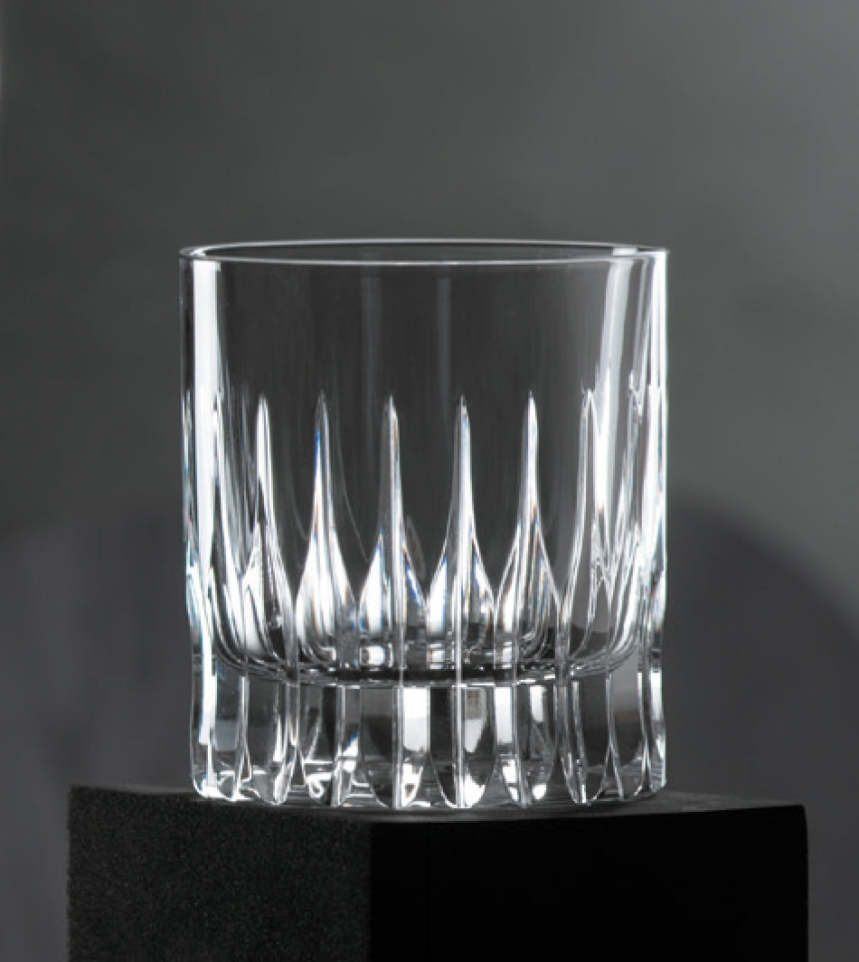 Handgemaakte Italiaanse Prato Whiskey Tumbler Da Vinci Prestige (Geschenkset van 2)